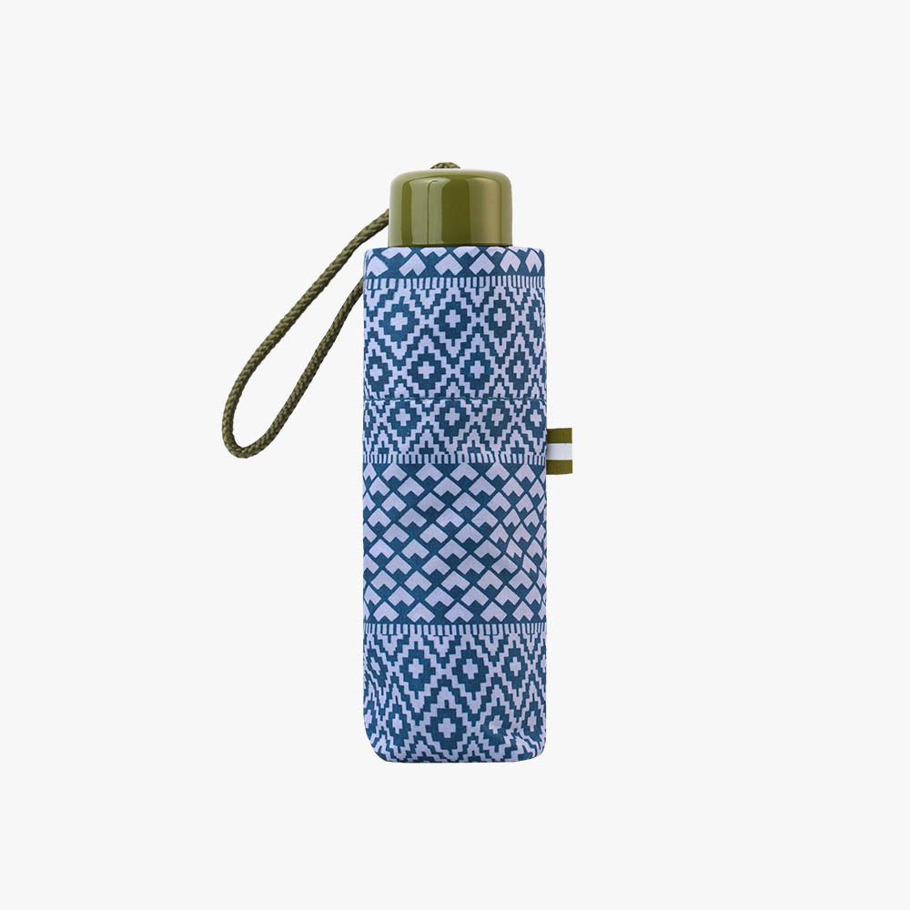 PARAGUAS MINI MANUAL ESTAMPADO ÉTNICO CON UV 50+, COLORES SURTIDOS gallery 5