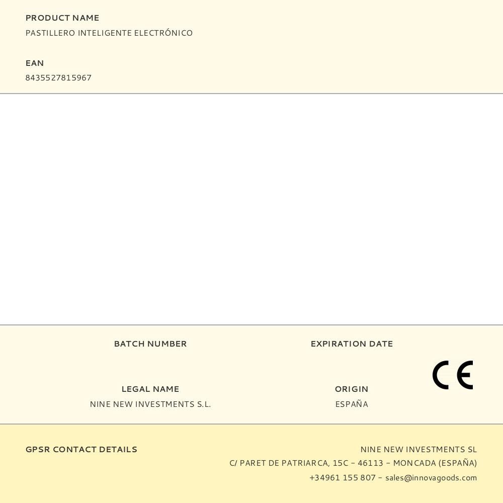 PASTILLERO INTELIGENTE ELECTRÓNICO gallery 7