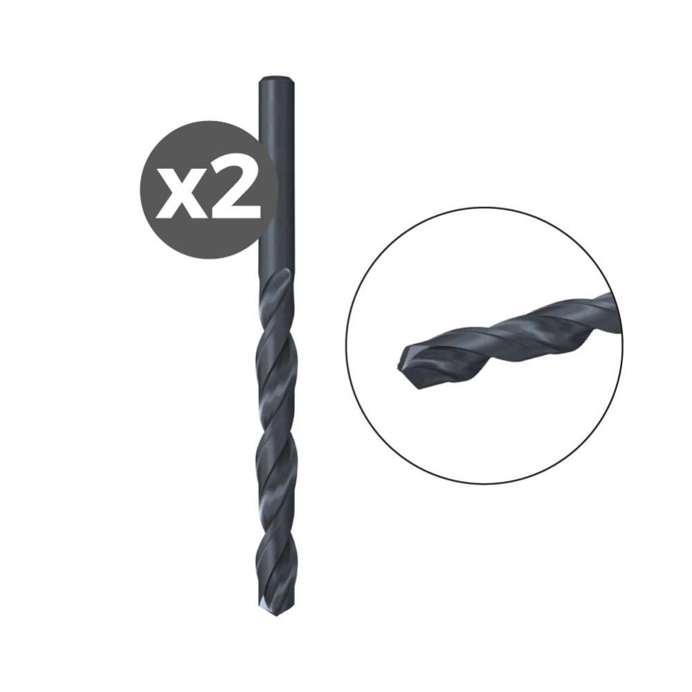 BROCA PARA METAL HSS-R DIN 338, 2 uds, Ø3,50 x 39/70 mm