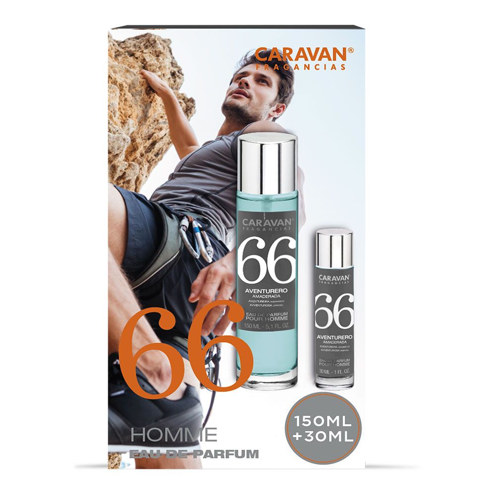 ESTUCHE EAU DE PARFUM CARAVAN Nº 66, 150 + 30 ml SEÑOR