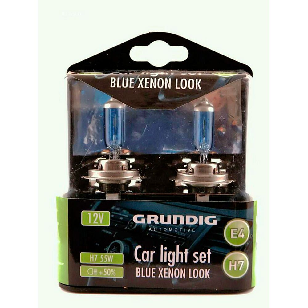 SET 2 BOMBILLAS PARA COCHE 12V H4 XENON GRUNDIG gallery 0