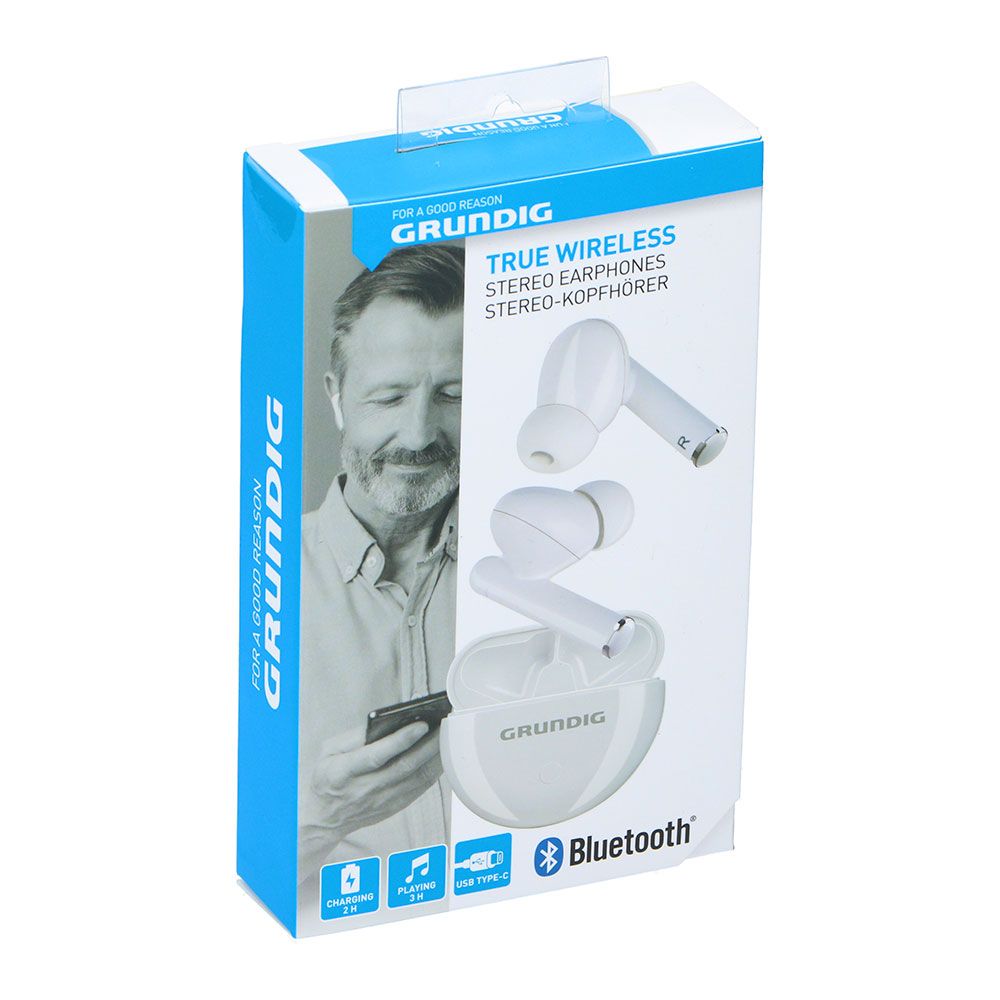 AURICULARES EARBUDS BLUETOOTH CON ESTUCHE BLANCO gallery 0