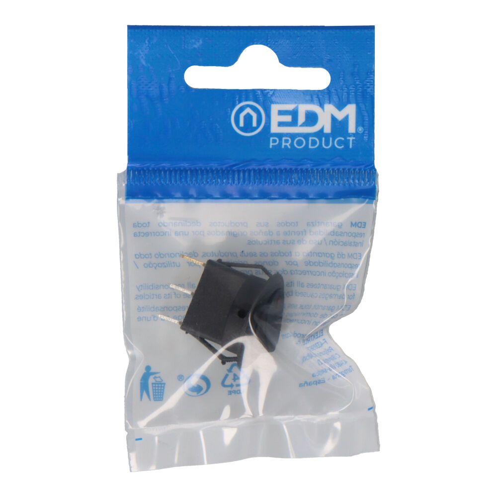 INTERRUPTOR DE BALANCIN 6,5A 250V CON PILOTO LUMINOSO (ENVASADO) gallery 0