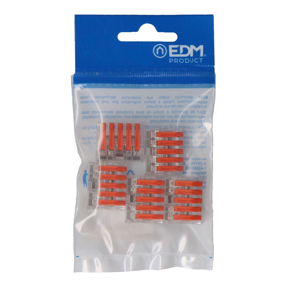 CONECTOR EMPALME 5 TOMAS DE 0,75A 2,5mm, 5 uds gallery 0