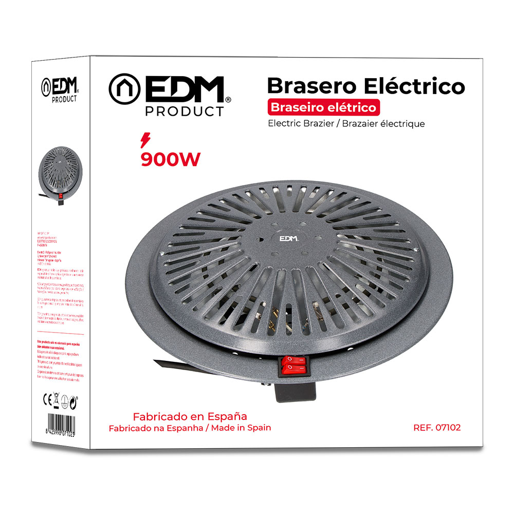 BRASERO ELECTRICO - 400/500/900W - EDM - Prendeluz