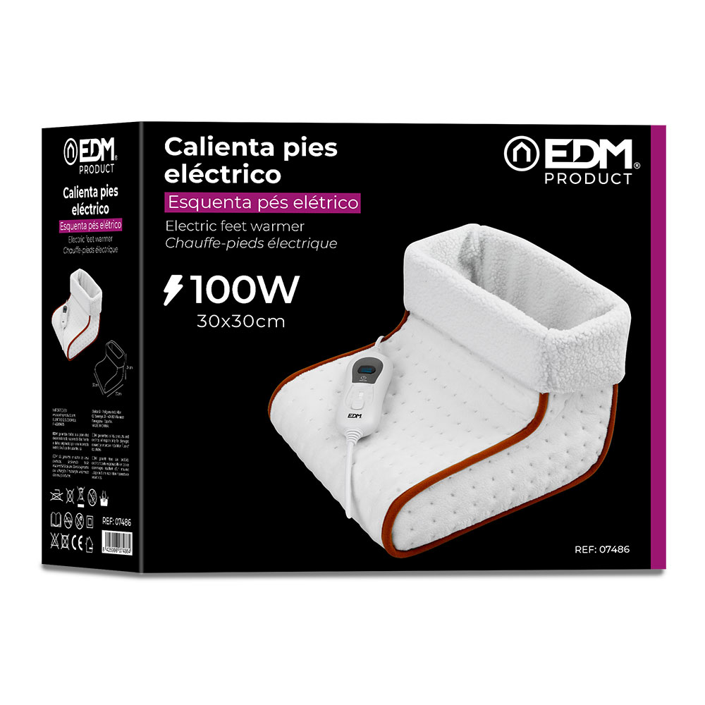 FM, Calienta Pies 100W 30x30x24cm