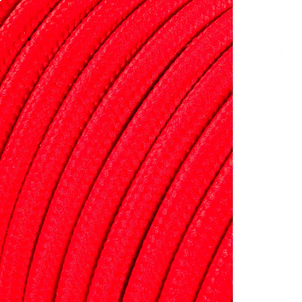 cABLE CORDON TUBULAIRE 2x0,75mm C62 ROJO 25m