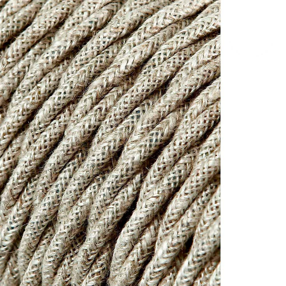 Cable de cuerda de yute redondo 3x0.75mm 20m euro/m 8425998119817 11981 EDM