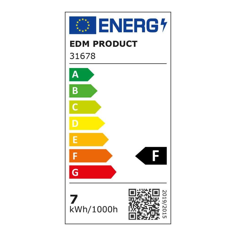 rEGLETA LED CON SENSOR 7W 480lm 6400K LUZ FRIA 5,5x43,9cm EDM