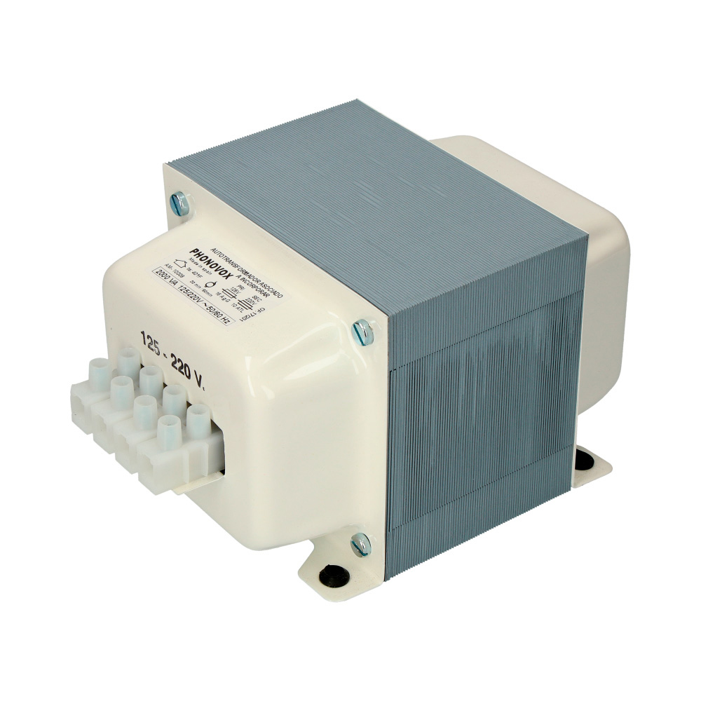 AUTOTRANSFORMADOR REVERSIBLE 1500VA (1050W) 125-220V PHONOVOX