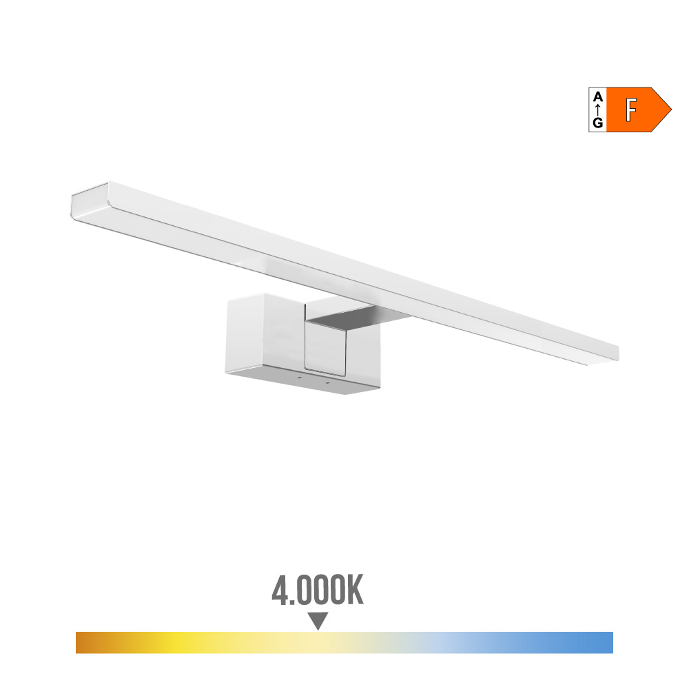 lÁMPARA DE PARED LED 8W 800Lm 4.000K 40x12,8x5,10cm EDM