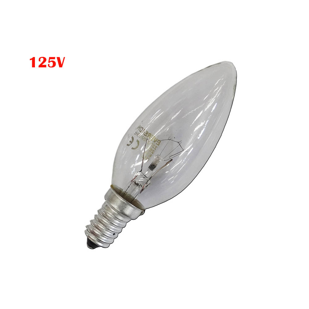 bOMBILLA INCANDESCENTE VELA CLARA 40W E14 125V (SOLO USO INDUSTRIAL)
