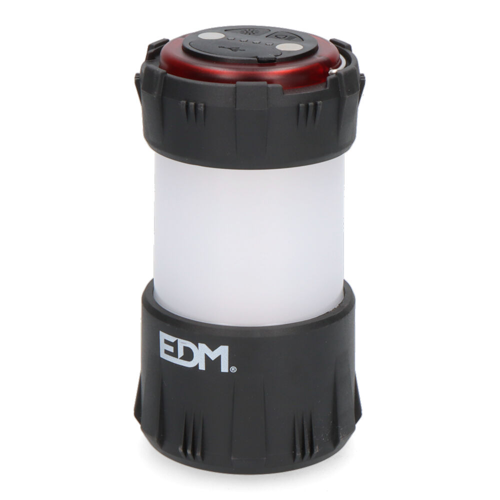 mINI FAROL DE CAMPING DE LED 300lm Ø6,6x12cm EDM