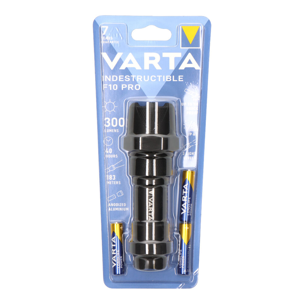 lINTERNA INDESTRUCTIBLE F10 PRO VARTA