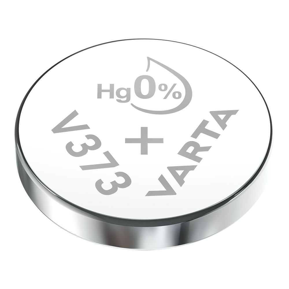 mICRO PILA DE BOTON VARTA SILVER SR68 - V373  1,55V (BLISTER 1 unid.) Ø9,5x1,65mm