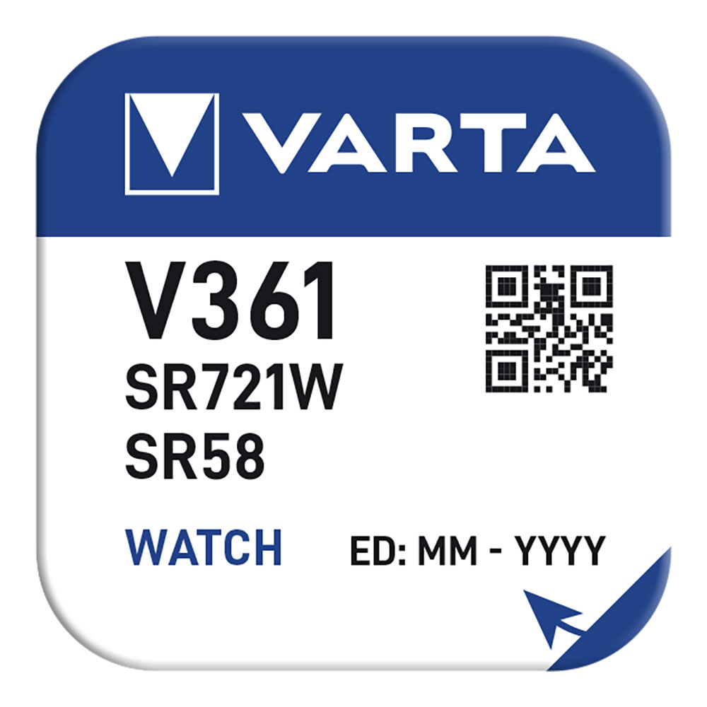Caja de 10 pilas botón dinero 1,55V SR60 Varta (V364 - B10) - Vlad