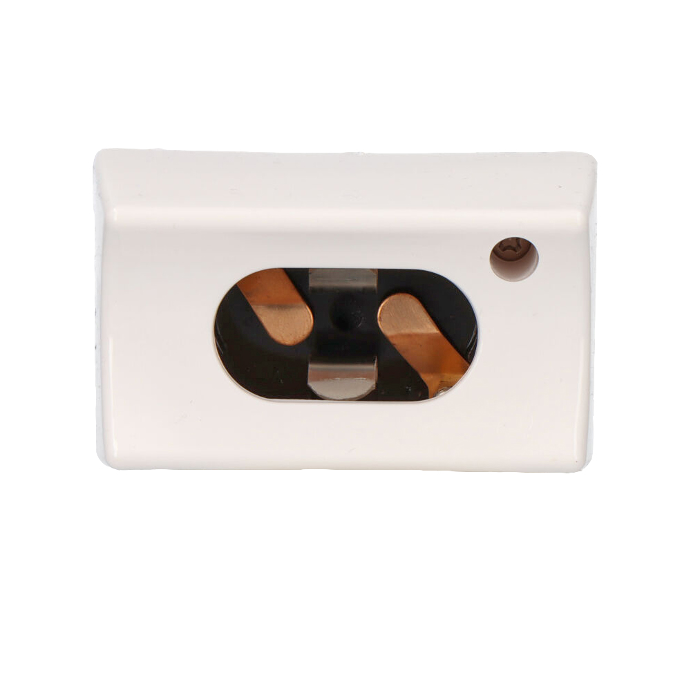 pORTALAMPARAS LINESTRA 2 POLOS (PARA 1 CASQUILLO) (RETRACTILADO)
