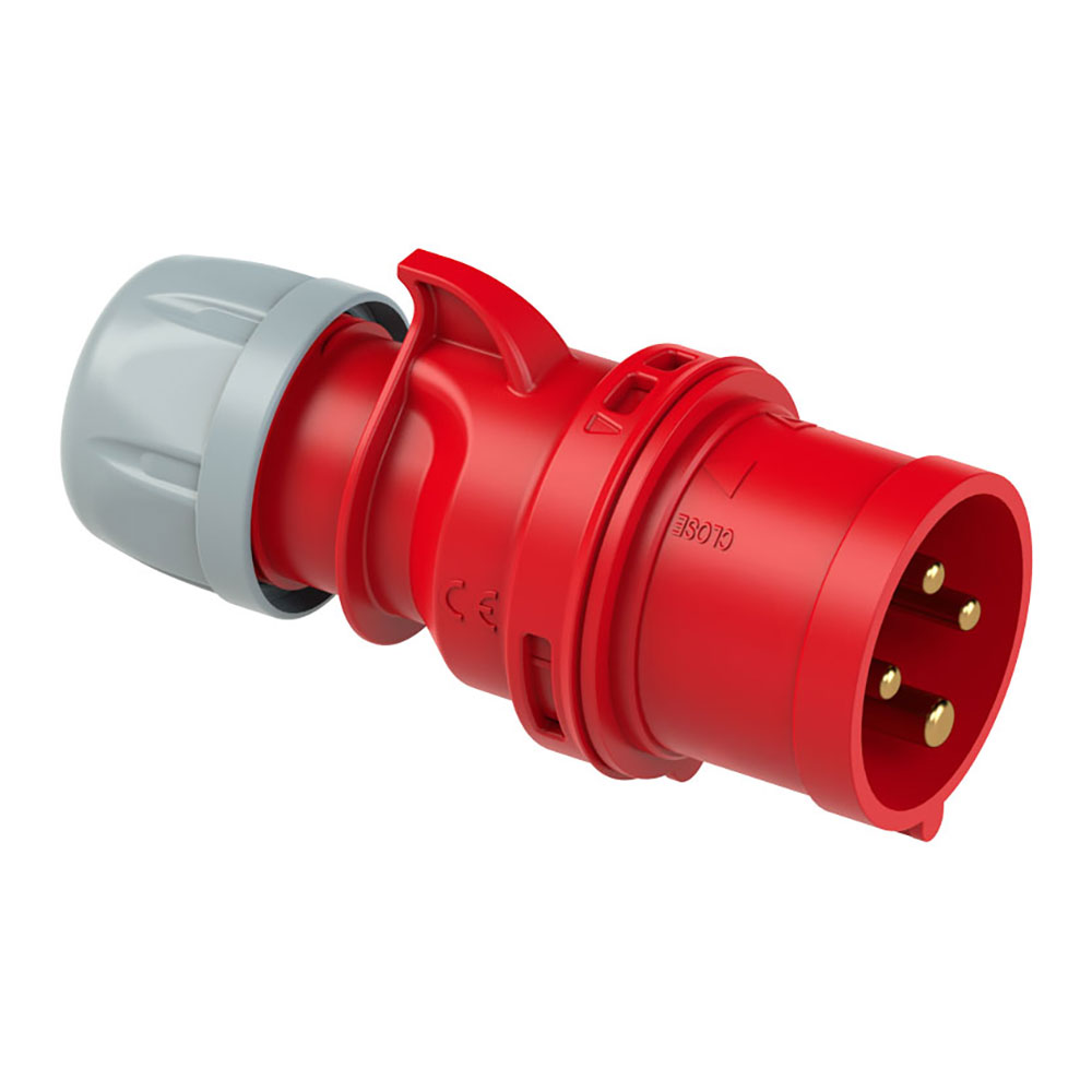 CLAVIJA CETAC 3 P + T ROJA 16A SOLERA 902142A