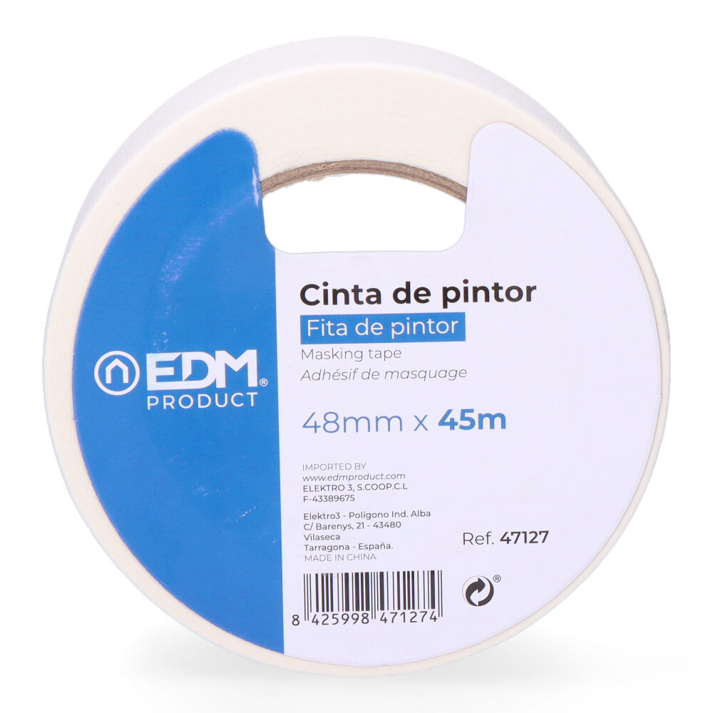 CINTA DE PINTOR 45m x 48mm  