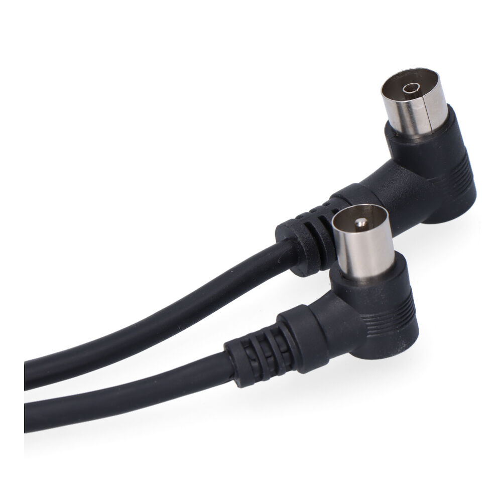 pROLONGACION TV-VIDEO 9,5mm 2,5m ENVASADA NEGRA EDM