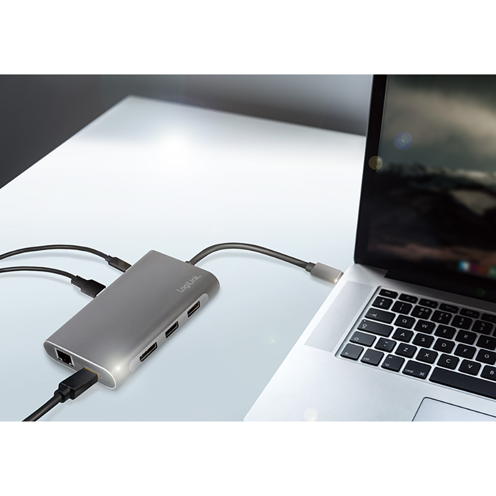 LogiLink USB 3.2 Gen1 USB-C 7-in-1 Multifunktions-Hub ab 91,00 € | Preisvergleich bei LogiLink USB 3.2 Gen1 USB-C 7-in-1 Multifunktions-Hub ab 91,00 € | Preisvergleich bei