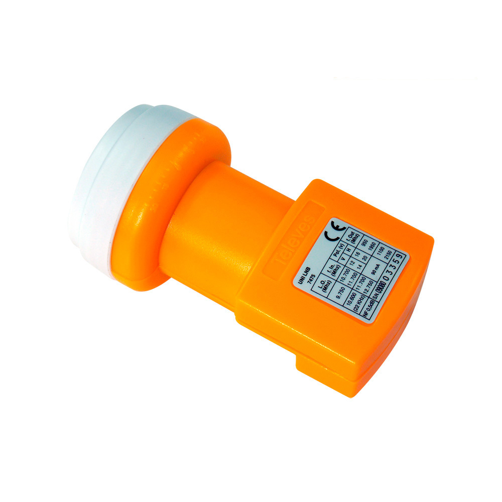 cONVERSOR LNB UNIVERSAL (PARA ANTENA 52020) CON BLISTER TELEVÃ‰S