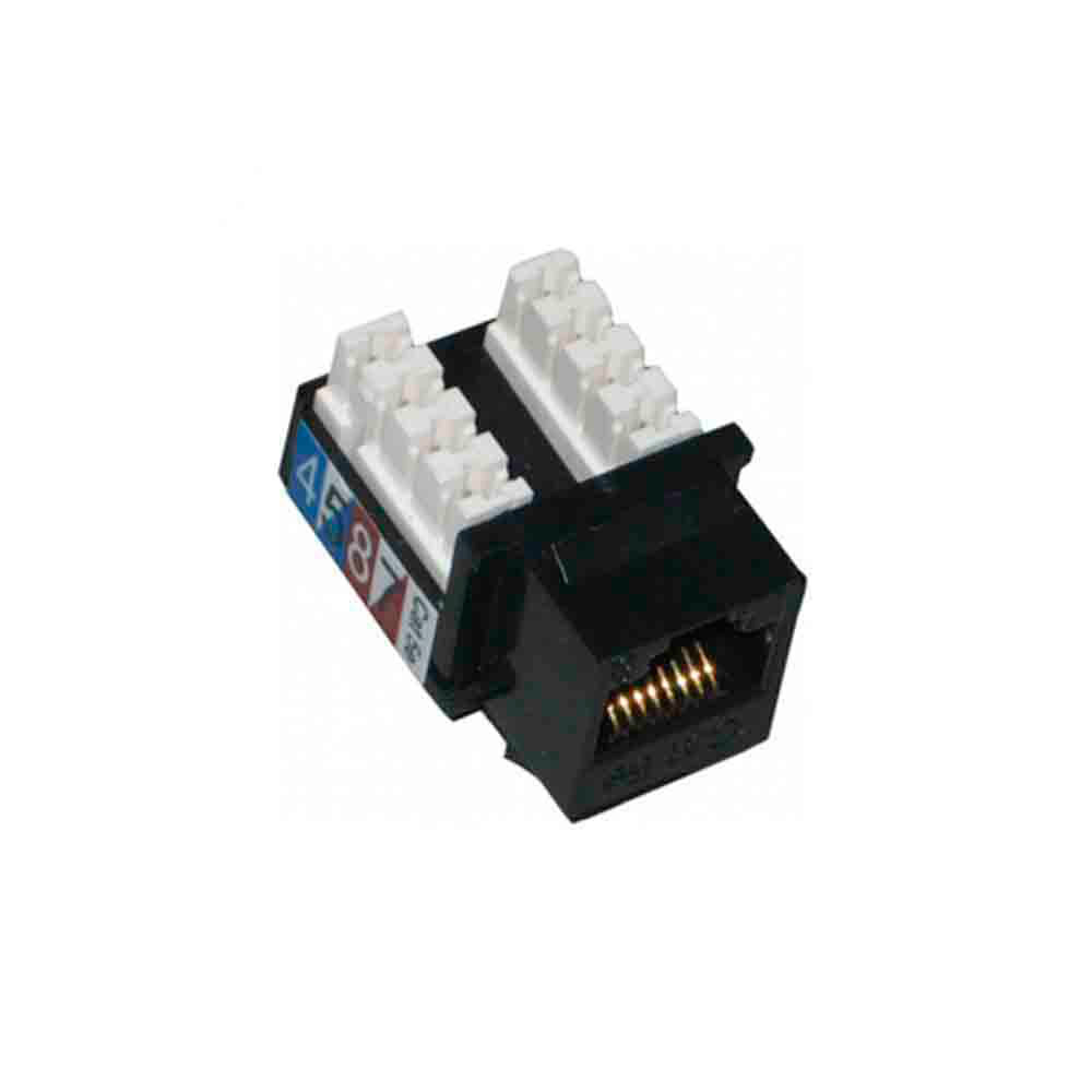 TOMA RJ45 90º CAT 6E UTP