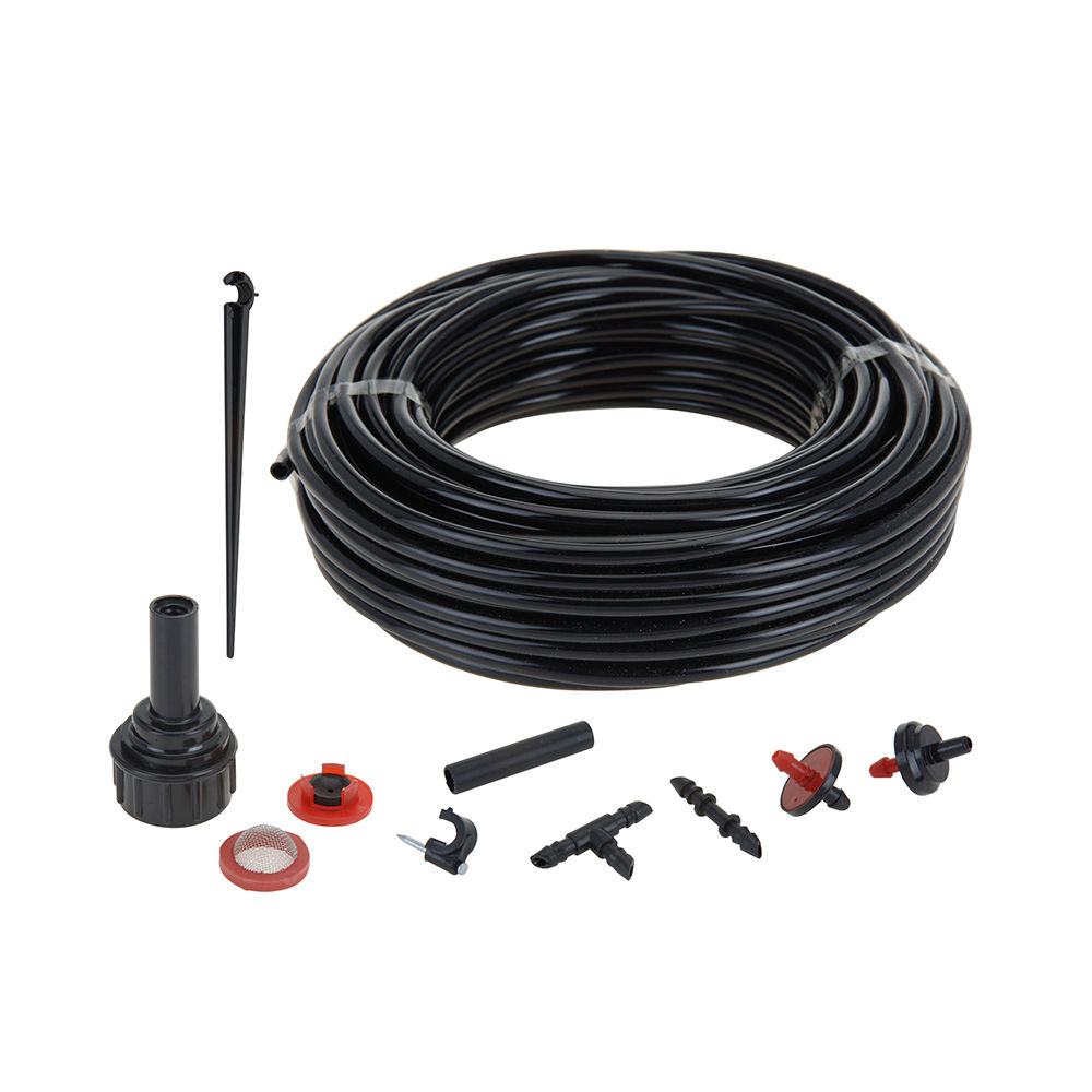 KIT DE MICRO RIEGO (GOTEO) 71 PIEZAS 23m