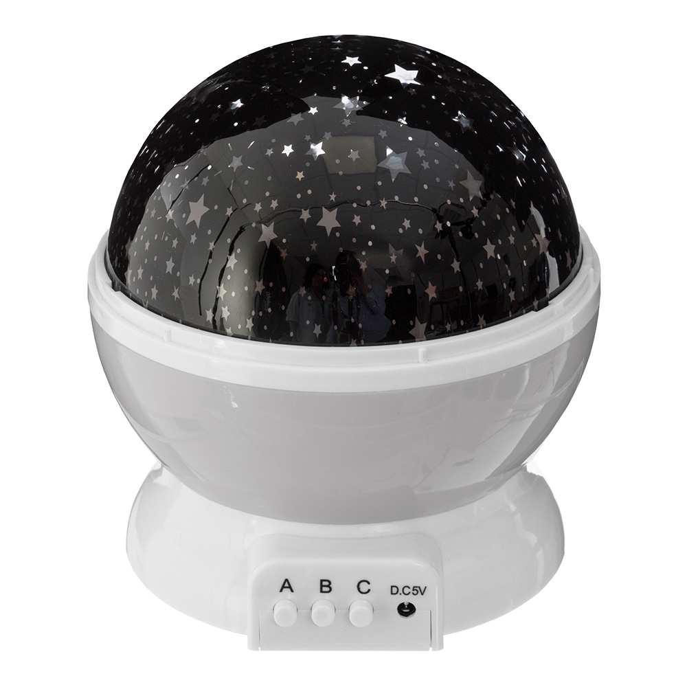 lUZ NOCTURNA DECORATIVA LED PROYECCION ESTRELLAS