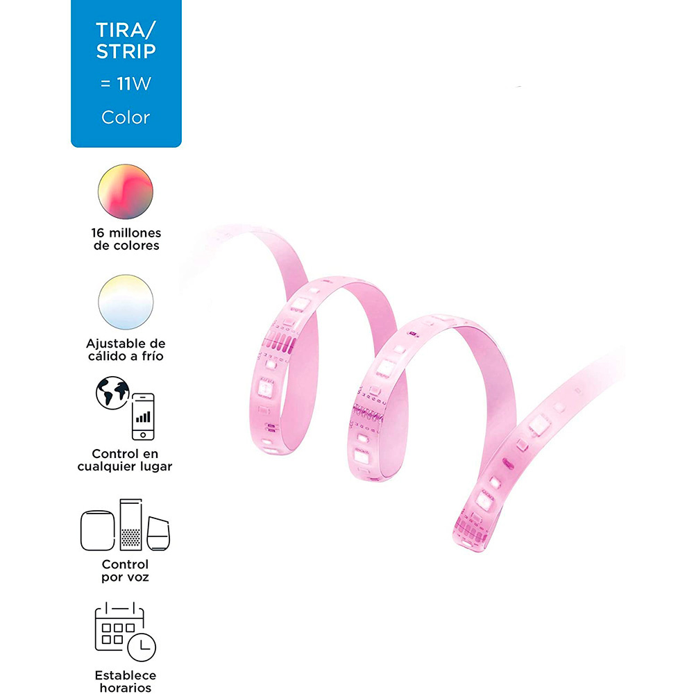 eXTENSION TIRA DE LED 1MTS 880Lm  WIZ PHILIPS