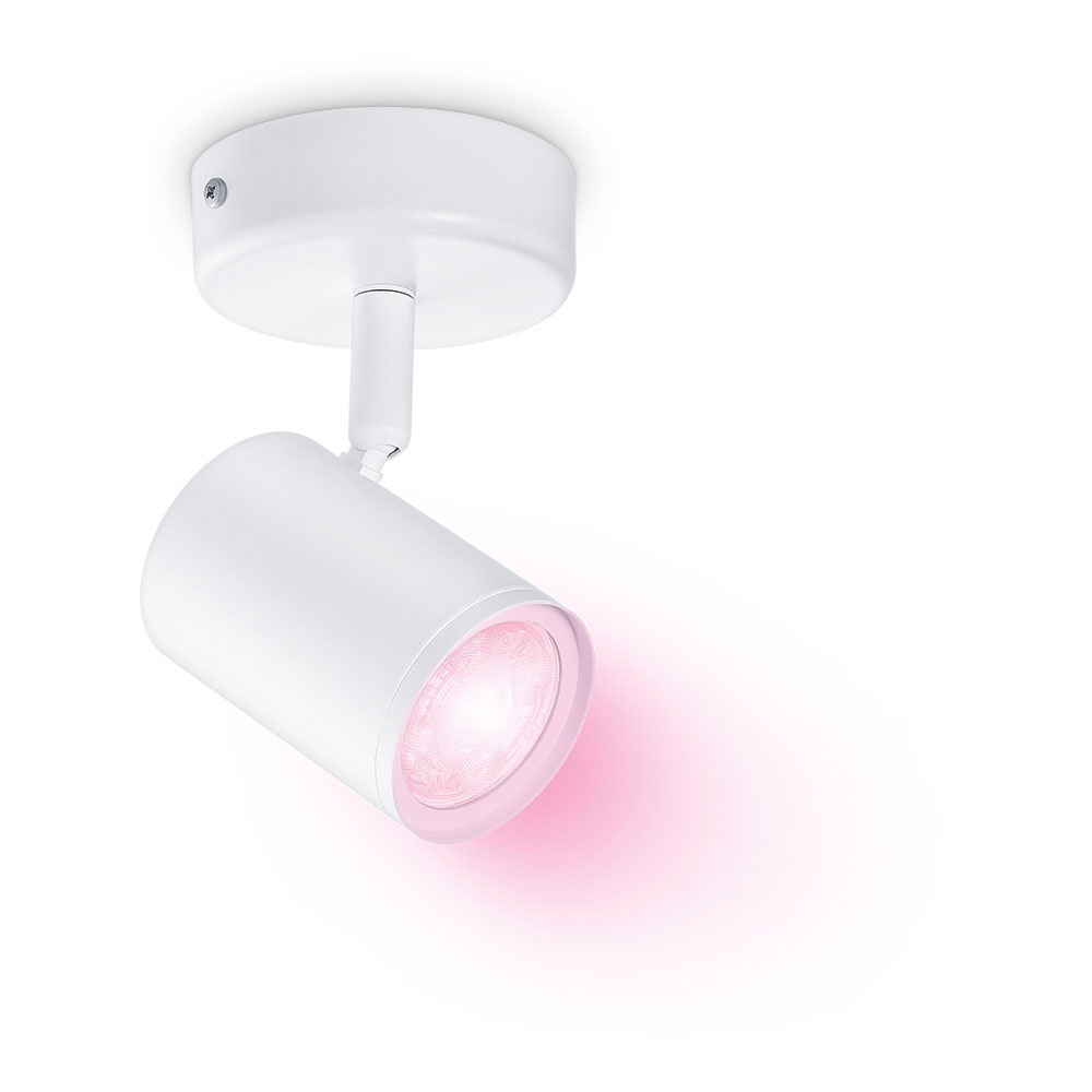 fOCO LED 1 ELEMENTO  WIZ 5W RGB 345 LM COLOR BLANCO