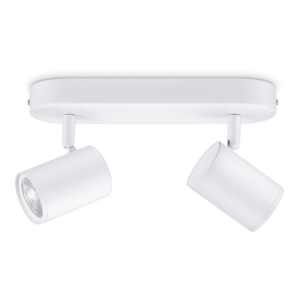 rEGLETA LED 2 ELEMENTOS  WIZ 2X5W RGB 690 LM COLOR BLANCO