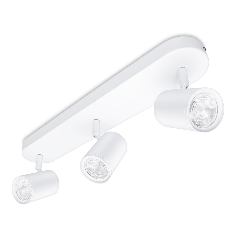 rEGLETA LED 3 ELEMENTOS  WIZ 3X5W RGB 1035 LM COLOR BLANCO