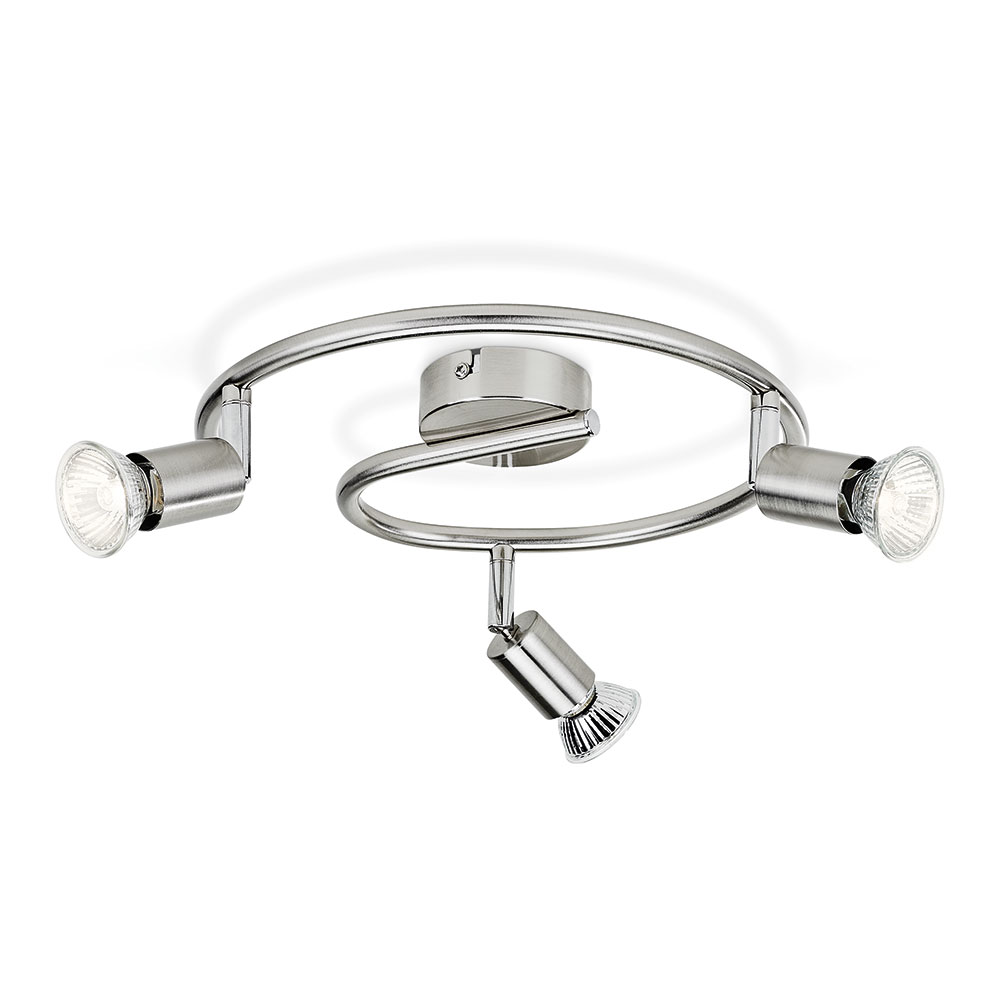 pLAFON CIRCULAR 3 ELEMENTOS MOD. LIMBALI GU10 Ø32x13cm PHILIPS