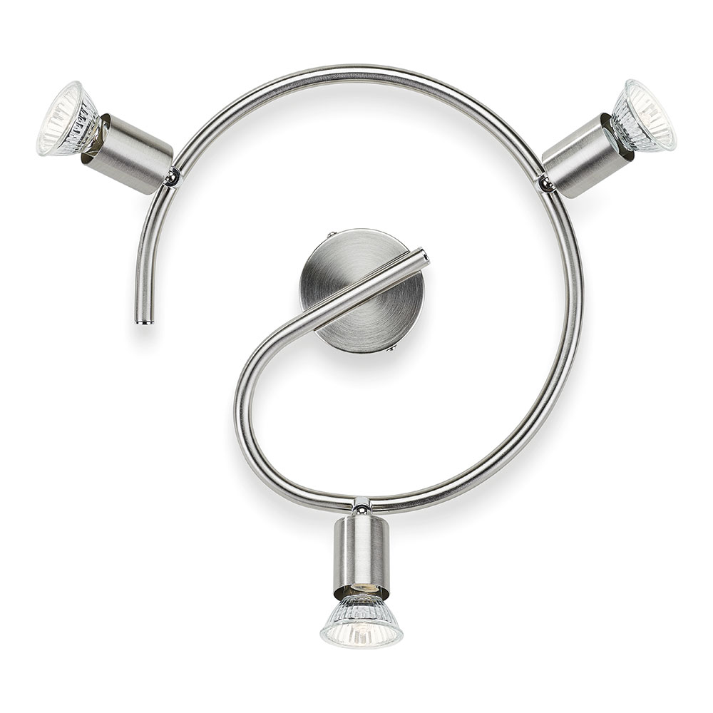 pLAFON CIRCULAR 3 ELEMENTOS MOD. LIMBALI GU10 Ø32x13cm PHILIPS