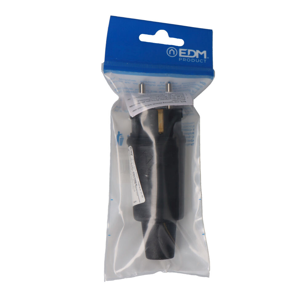 cLAVIJA DE GOMA T/TL 4,8mm IP44 16A 