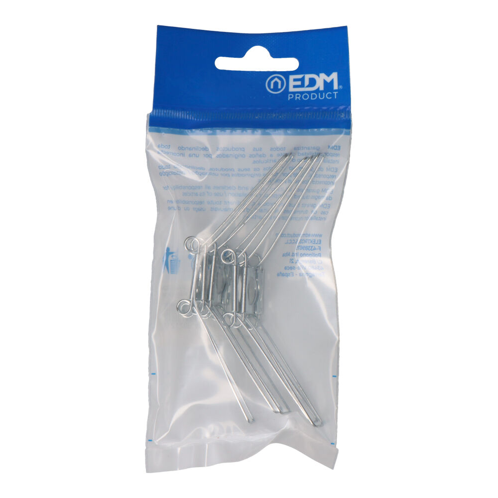 mUELLE PINZA PARA TULIPAS 12cm (BLISTER 5unid.)