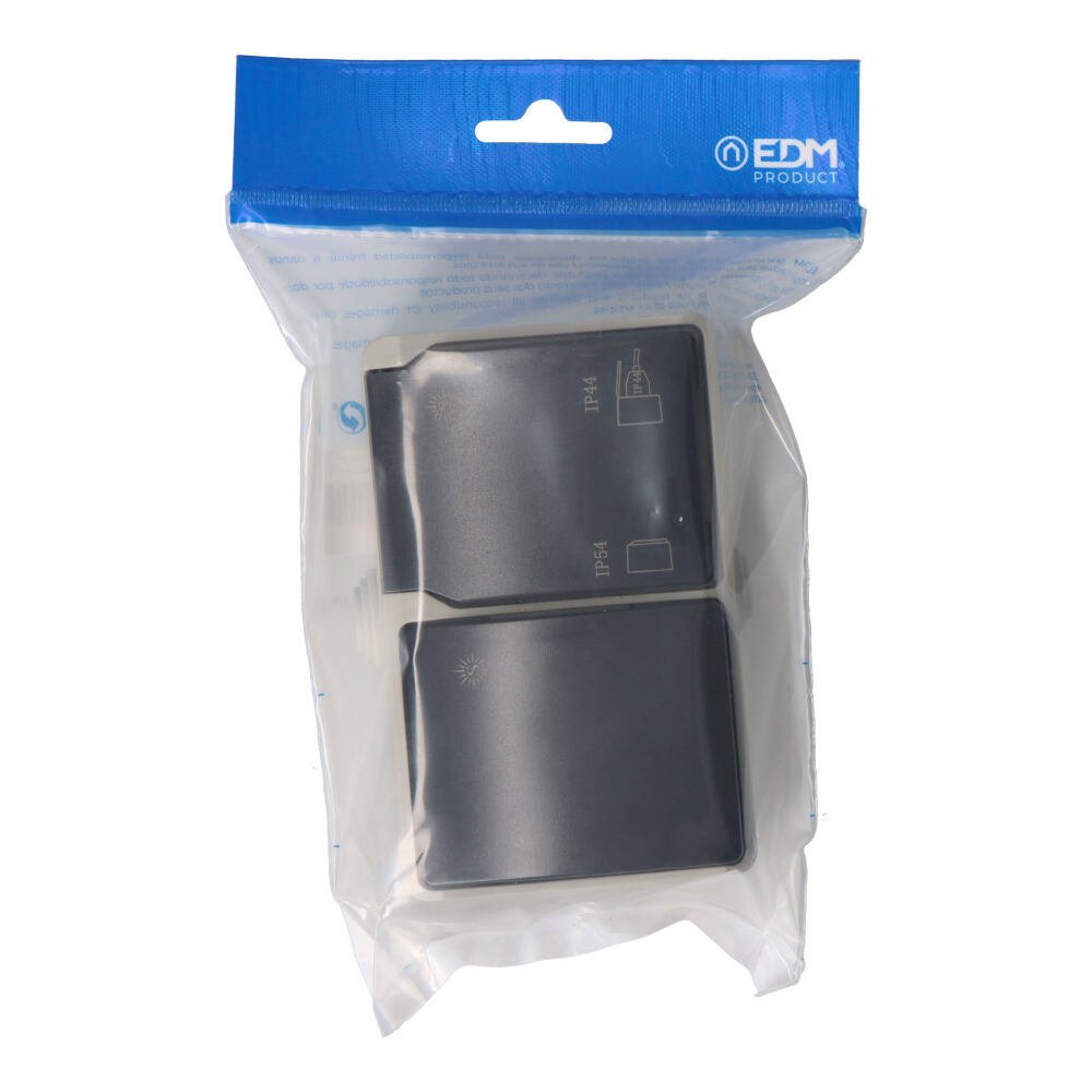 cONMUTADOR + BASE T/TL  ENVASADO 16A 250V IP44