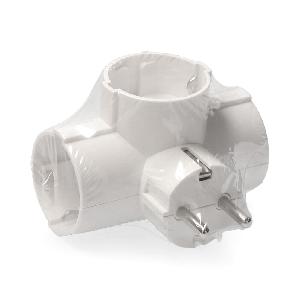 Solera 3360 Base ESTANCA Wasserdichter Sockel – Einziehbar, Doppelter Schalter, IP44, 250 V, Für Innen- Und Außenbereiche