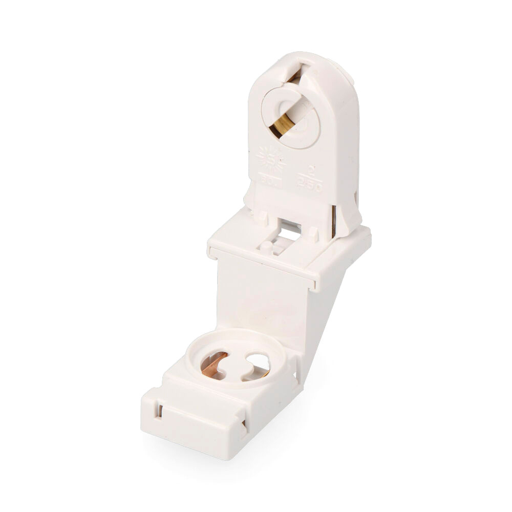pORTALAMPARAS FLUORESCENCIA CON PORTACEBADOR RETRACTILADO SOLERA