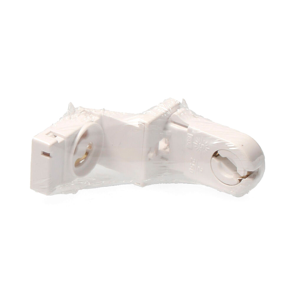 pORTALAMPARAS FLUORESCENCIA CON PORTACEBADOR RETRACTILADO SOLERA