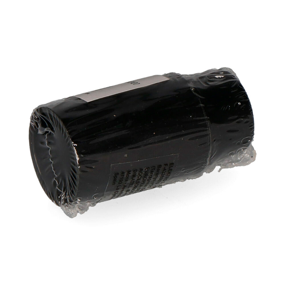 pORTALAMPARAS BK. REFORZADO E-14 NEGRO RETRACTILADO EDM