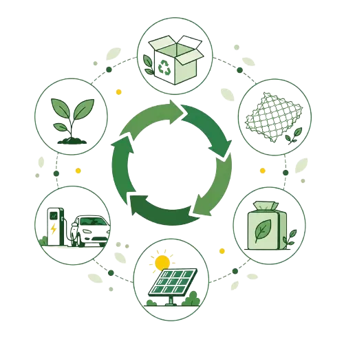 Esquema de economía circular de Elektro3