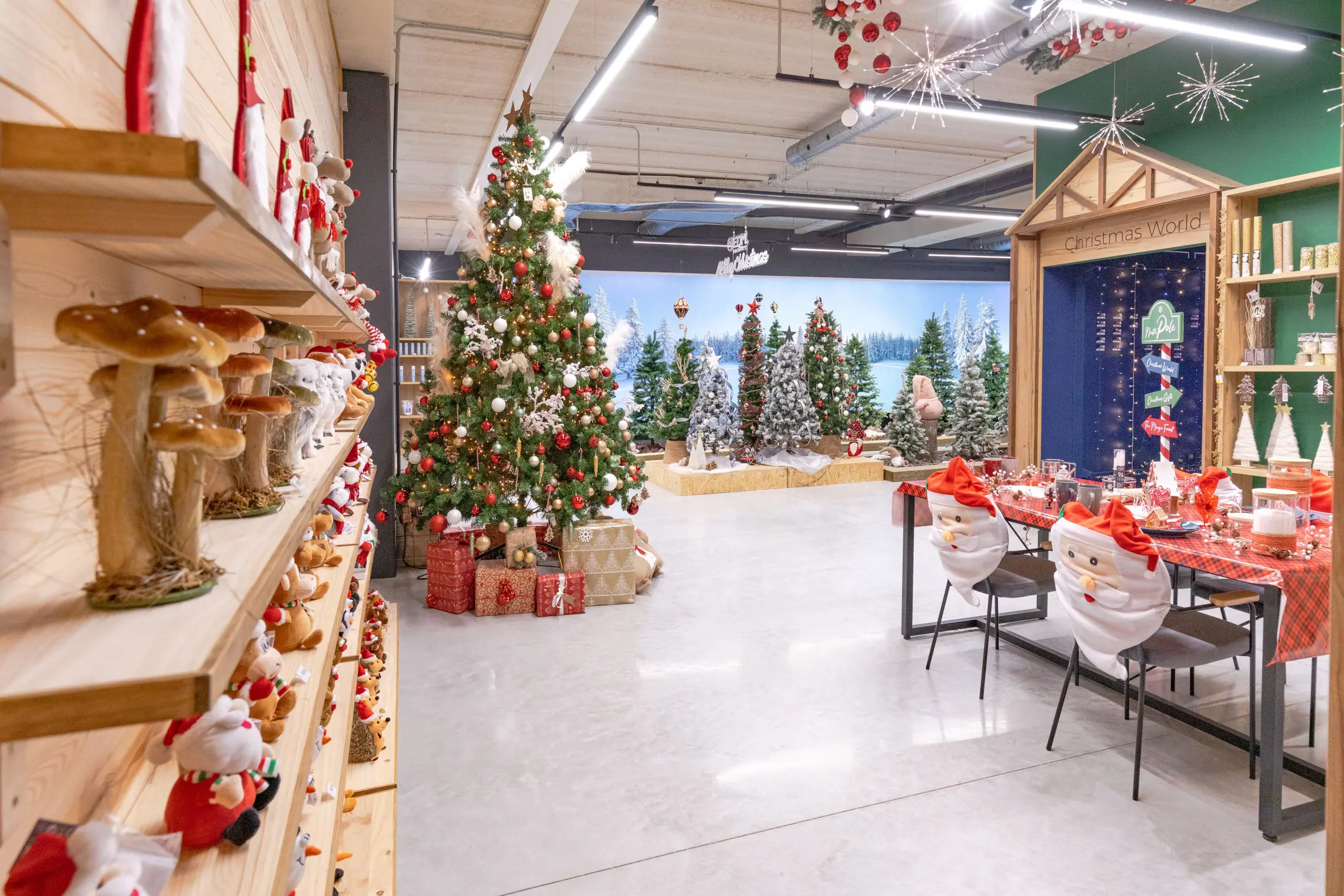 Sala Christmas World de navidad