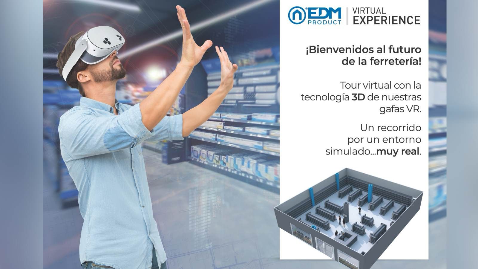 Incorporamos la realidad virtual para mostrar la tienda demo a nuestros clientes