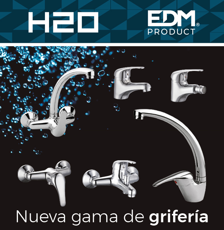 H2O, nuestra nueva línea de grifería