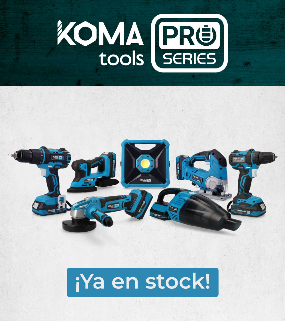 KOMA TOOLS PRO SERIES. ¡Ya están aquí!