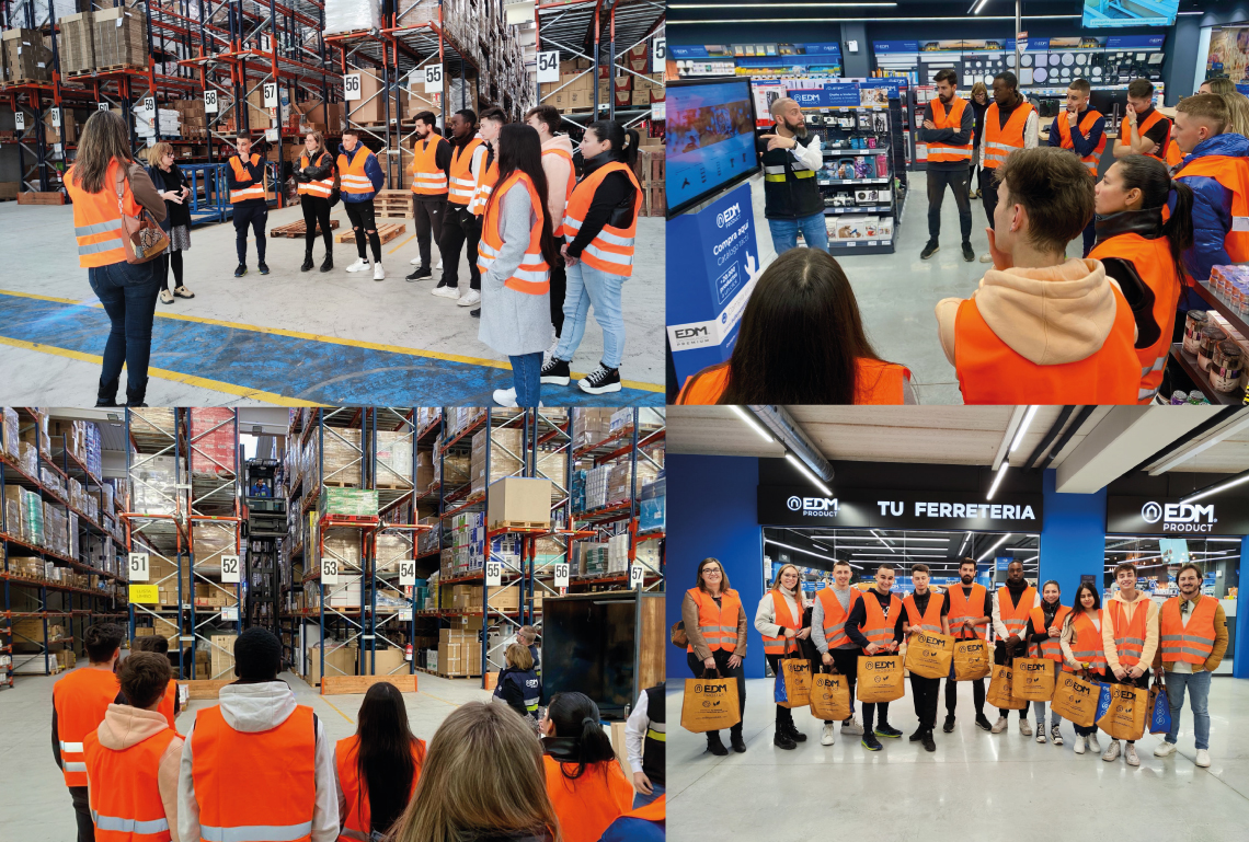 Visita alumnos CFGS Transport y Logística - INS Jaume Huguet