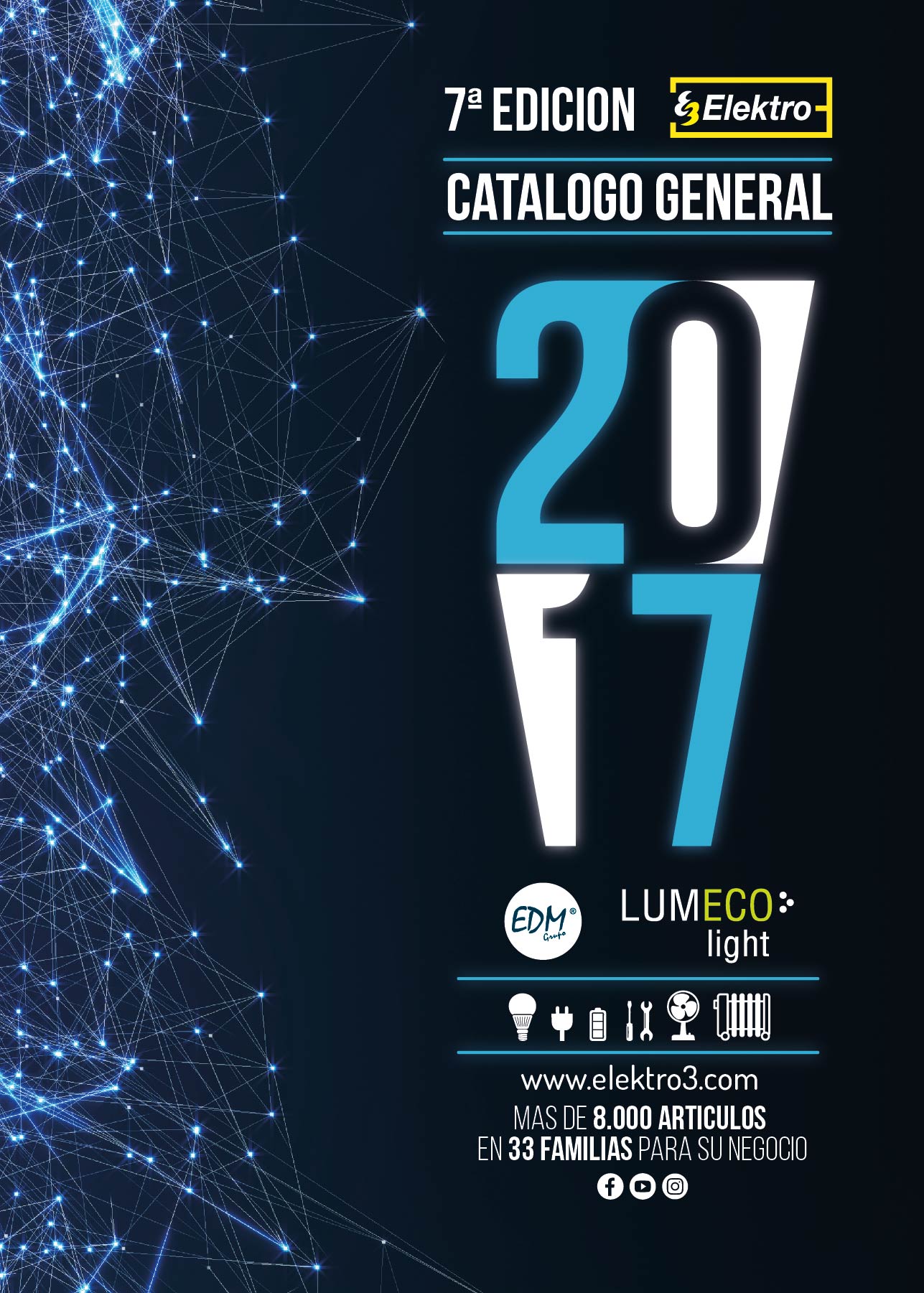 Nuevo catálogo general Elektro3 2017!!!