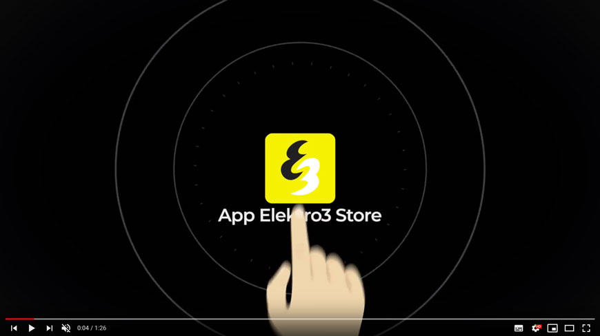 Nuevo video corporativo APP Elektro3 Store